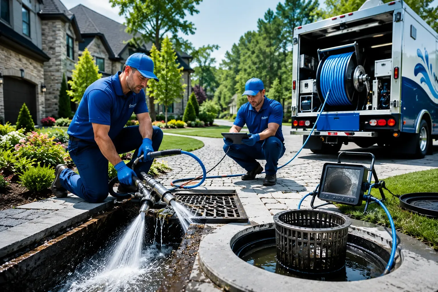 Local outdoor drain cleaning professionals in Mina, NV