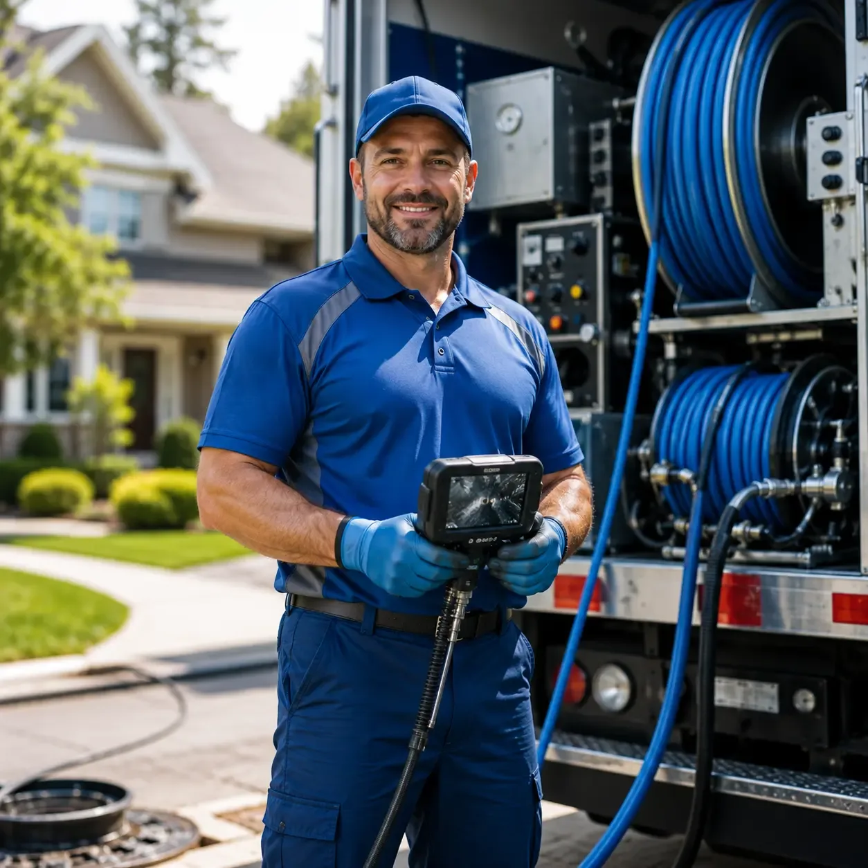 Local outdoor drain cleaning specialists in Mina, NV